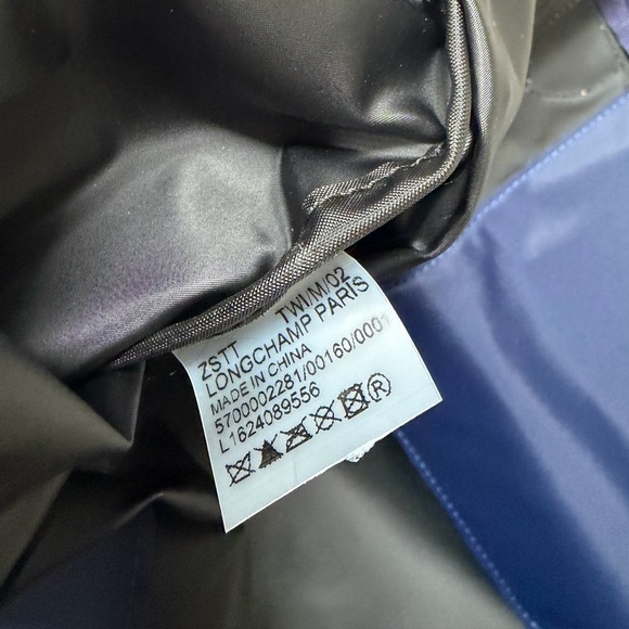 Longchamp Large Le Pliage Original Travel Bag Plum - Picture 7 of 10